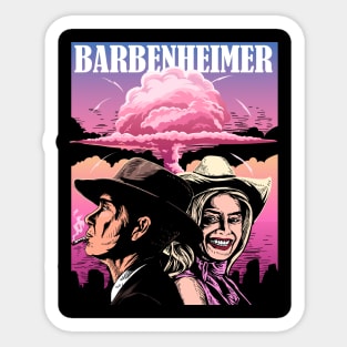 Barbenheimer // Barbie Oppenheimer Sticker